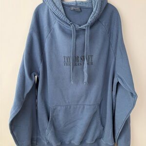 Taylor Swift Eras Tour Blue Hoodie